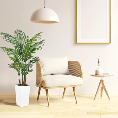 Product: Artificial Palm Tree 5FT,Fake Tree in Pot Faux Tropical Palm Plant for Home Office Living Room Decor Outdoor Indoor (Palm Tree)