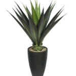 Product: Vintage Home Artificial Faux Fake Vintage Real Touch Plastic 44" Tall Agave in Fiberstone Planter Perfect for Indoor/Outdoor