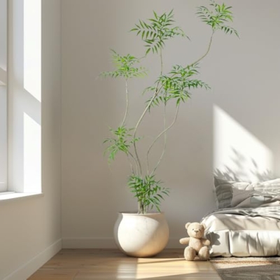 Product: Artificial Mahonia fortunei Tree,6ft Tall Fake Plants Artificial Mahonia fortunei Plants for Indoor, Fake Trees for Office Home Living Room Floor Patio Greening Porch Decor