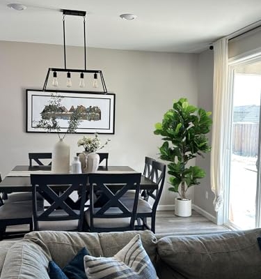 Product: Aveyas 6ft Artificial Fiddle Leaf Fig Tree for Home Decor, 6 Feet Large Faux Plant Fake Ficus lyrata Silk Trees with Pot for Indoor Outdoor House Living Room Office (6 ft Tall)