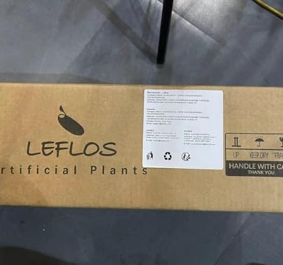 Product: Leflos Leflos Artificial Fiddle Leaf Fig Tree Indoor, 6ft Faux Fiddle Leaf Tree with Decorative Planter for Home Decor, Tropical Fake Ficus Tree with Realistic Trunks, Adjustable Branch and Leaves