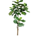 Product: Leflos Leflos Artificial Fiddle Leaf Fig Tree Indoor, 6ft Faux Fiddle Leaf Tree with Decorative Planter for Home Decor, Tropical Fake Ficus Tree with Realistic Trunks, Adjustable Branch and Leaves