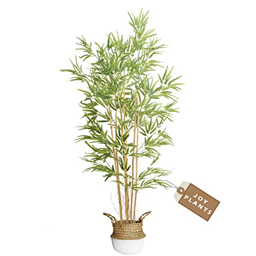 Product: Joyplants Artificial Bamboo Tree, 5ft Fake Bamboo Silk Plant with Basket, Tall Faux Trees in Pot for Restaurant Home Office Decoration