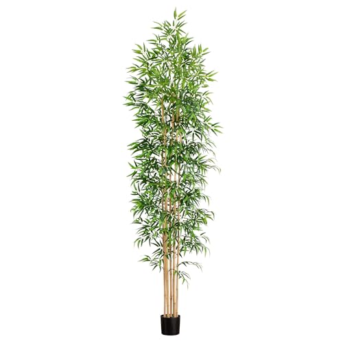 Product: Nearly Natural 10ft. Artificial Bamboo Tree with Real Bamboo Trunks