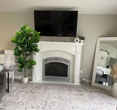 Product: Aveyas 6ft Artificial Fiddle Leaf Fig Tree for Home Decor, 6 Feet Large Faux Plant Fake Ficus lyrata Silk Trees with Pot for Indoor Outdoor House Living Room Office (6 ft Tall)