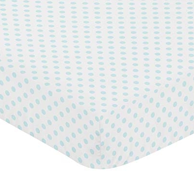 Product: Sweet Jojo Designs 4-Piece Baby Crib Bedding Set (Pink/Blue Boho Floral) for Girls, Infants/Nursery incl. Blanket, Fitted Sheet, Skirt, Diaper Stacker (Watercolor, Rose, Polka Dot, Shabby Chic, Navy)