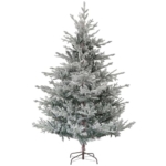 Product: HOMCOM 6ft Nordic Pine Artificial Christmas Tree with 795 Snow Flocked Tips, Foldable Metal Stand, Easy Assembly, Hinged Xmas Tree for Home Office Holiday