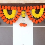 Product: Vibrant S2S® Reusable Red Marigold Flowers Door Toran - Perfect for Festive Decor
