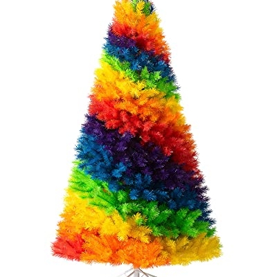 Product: Treetopia The Original Rainbow Artificial Christmas Tree 7ft Unlit