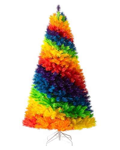 Product: Treetopia The Original Rainbow Artificial Christmas Tree 7ft Unlit