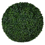 Product: 3rd Street Inn Large Boxwood Topiary Ball - Artificial Plant Set - Indoor/Outdoor Wedding Party Decor - Faux Foliage Garden Sphere - Tree and Bush Substitute (15")