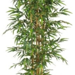 Product: Nearly Natural 75-in Artificial Bamboo Tree, Fake Bamboo Plants with 7 Natural Trunks, 6.25-ft Tall Faux Plants for Indoor Home Decor with 1440 Realistic Fake Leaves