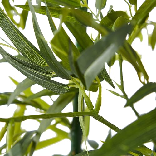 Product: Artificial Bamboo Tree - 6FT Fake Plant with Adjustable Leaves and Pot - Faux Plants Indoor for Home, Restaurant, or Office Décor by Pure Garden