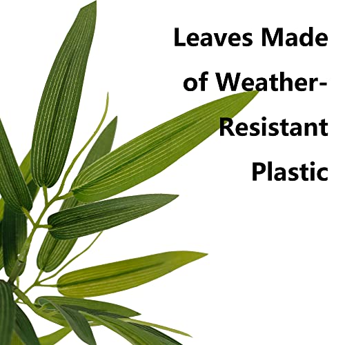 Product: SOFTFLAME 3ft Bamboo Artificial Tree, Faux Bamboo Plant, Artificial Plant with 3 Trunks, Ideal for Home Office Indoor Decoration