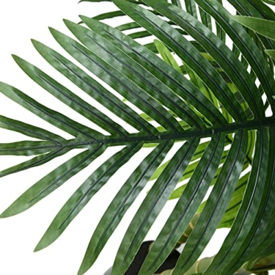 Product: 2 Pack Artificial Areca Palm Tree Plant, 6 Feet Fake Palm Tree for Indoor Outdoor Modern Decoration Faux Dypsis Lutescens Plants in Pot for Home Office Decor