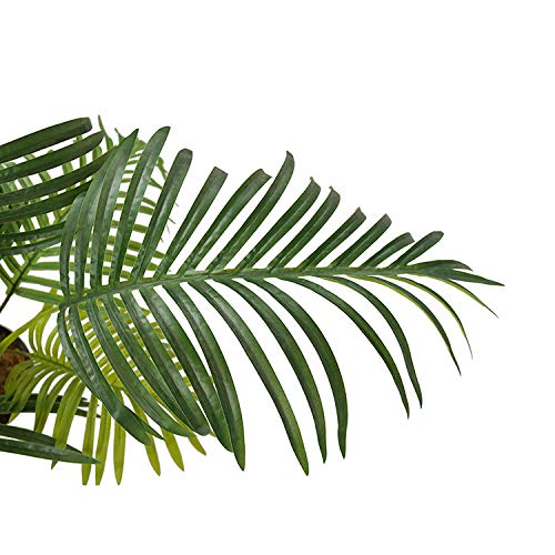 Product: AMERIQUE Gorgeous & Unique 5' Tropical Palm Artificial Plant Silk Tree, Real Touch Technology, with UV Protection, Super Quality