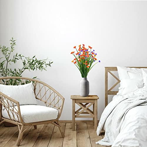 Silky Flower Store Artificial Outdoor Fake Flowers, UV Resistant Faux Gypsophila Shrubs, Indoor Outdoor Decor, 10 Bundles 32.5cm 7 7 Product: 10 Bundles Artificial Outdoor Fake Flowers UV Resistant Shrubs Plants, Faux Plastic Greenery Gypsophila for Indoor Outdoor Hanging Plants Garden Porch Window Box Home Wedding Farmhouse Decor