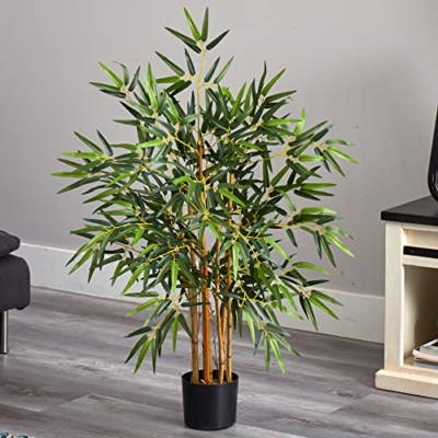 Product: Nearly Natural 3ft. Multi Bambusa Bamboo Silk Tree