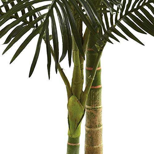 Product: Nearly Natural 5ft. Golden Cane Palm Artificial Tree, Green
