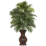 Product: Nearly Natural Areca Palm Silk Plant in Urn - Lifelike Indoor Decor for Home & Office