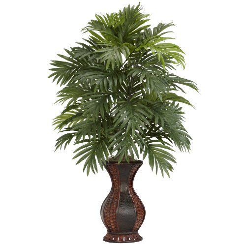 Nearly Natural Areca Palm Silk Plant in Urn - Lifelike Indoor Decor for Home & Office - Artificial Flower Arrangements Product: Nearly Natural Areca Palm Silk Plant in Urn - Lifelike Indoor Decor for Home & Office