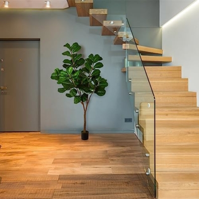 Product: Warmplants Artificial Fiddle Leaf Fig Tree, 6ft Tall Fake Fiddle Leaves Silk Plant with Woven Basket, Decorative Faux Ficus Lyrata Tree for Indoor Outdoor Home Office Living Room