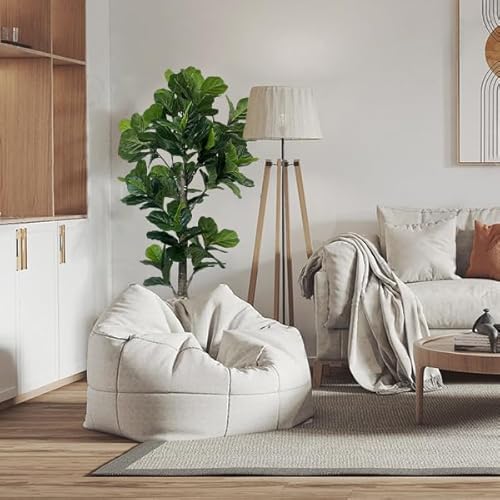 Product: Aveyas 6ft Artificial Fiddle Leaf Fig Tree for Home Decor, 6 Feet Large Faux Plant Fake Ficus lyrata Silk Trees with Pot for Indoor Outdoor House Living Room Office (6 ft Tall)
