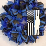 Product: Police Support Wreath,Law enforcement wreath