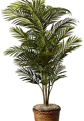 Product: Nearly Natural 5263-0308 56in. Areca Palm Silk Tree with Basket, Green,30" x 32" x 56"