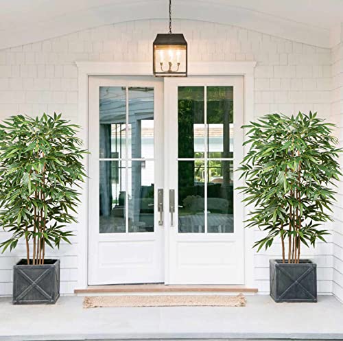 Product: Artificial Bamboo Silk Tree, 6 Ft Tall Fake Bamboo Plants 72in Faux Bamboo Tree Large Floor Potted Plants for Living Room, Garden, Office Indoor/Outdoor Decor
