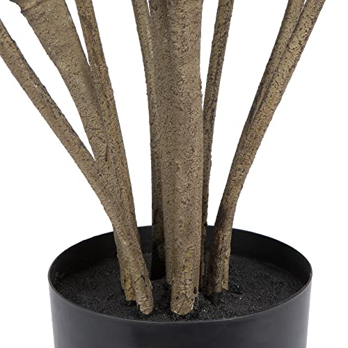 Silky Flower Store Faux Fiddle Leaf Fig Tree, 6ft Tall Green Silk Artificial Indoor Plant, 204 Large Leaves Multiple Stems, Home Office Decor 6ft 2 2 Product: Vickerman Everyday Faux Fiddle Leaf Fig Tree 6ft Tall Green Silk Artificial Indoor Fiddle Plant with 204 Large Fiddle Leaves and Multiple Stems Home Office Decor
