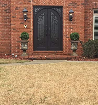 Silky Flower Store Artificial Boxwood Topiary Trees, 2 Pack Outdoor Potted Faux Boxwood Bushes, UV Protected, 24in x 19in 15 15 Product: 2'T 19''D Topiaries Trees Artificial Outdoors 2 Pack Fake Boxwood Bushes Outside Potted Tree
