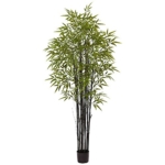 Product: Nearly Natural Black Bamboo Tree x 9 with 1470 Leaves UV Resistant (Indoor/Outdoor)