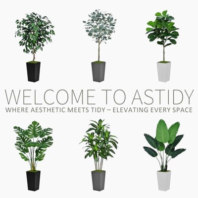 Product: ASTIDY Artificial Dracaena Tree 5FT - Faux Tree with White Tall Planter - Fake Tropical Yucca Floor Plant in Pot - Artificial Silk Tree for Home Office Living Room Decor Indoor