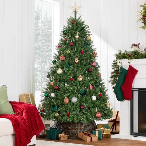 Silky Flower Store 6ft Douglas Fir Christmas Tree, Unlit Artificial Full Fir, Metal Stand 6ft 1 1 Product: Best Choice Products Douglas Fir Christmas Tree, 6ft Unlit Artificial Full Fir Holiday Decoration, Realistic Appearance w/Metal Stand