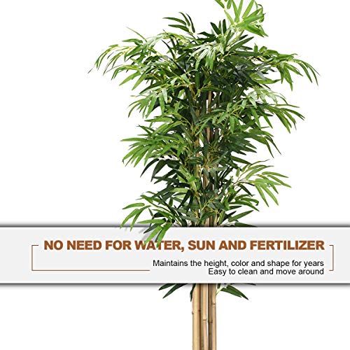 Product: 5ft Goplus Artificial Bamboo Tree - Realistic Faux Plant for Home & Office Decor