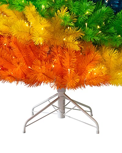 Product: Treetopia The Original Rainbow Artificial Christmas Tree 7ft Unlit