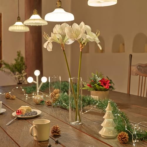 Product: VINTERFINT artificial flower, 60 cm, in/outdoor/Amaryllis white