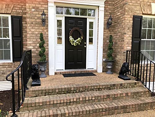 Product: 4'Artificial Topiary Spiral Boxwood Trees (Set of 2) by Northwood Calliger|Highly Realistic Potted Decorative Buxus Shrubs|Fake Plastic Plants for Home / Garden|Indoor & Outdoor Use|UV Protected