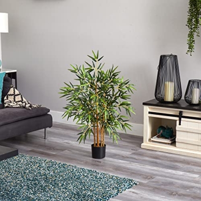 Product: Nearly Natural 3ft. Multi Bambusa Bamboo Silk Tree