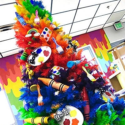 Product: Treetopia The Original Rainbow Artificial Christmas Tree 7ft Unlit