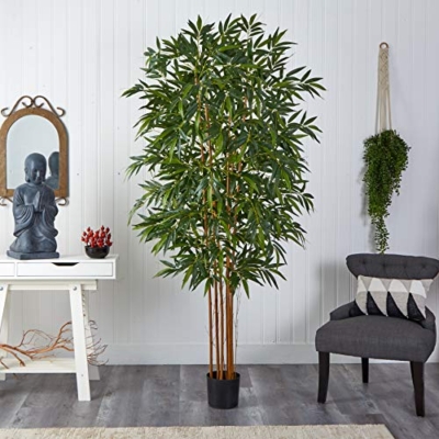 Product: Nearly Natural 7ft. Big Bamboo Silk Tree