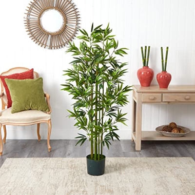 Product: Nearly Natural 5ft. Bamboo Artificial Tree