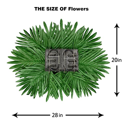 Silky Flower Store HENOMO Headstone Flower Saddle for Grave, Artificial Cemetery Flowers, Purple Rose White Peony Mix, Outdoor Graveside Decor 32.5cm 2 2 Product: HENOMO Headstone Flower Saddle for Grave,Color-Non Bleed,Artificial Cemetery Flowers-Purple Rose and White Peony Mix Arrangement, Outdoor Graveside Decor