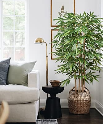 Product: Artificial Bamboo Silk Tree, 6 Ft Tall Fake Bamboo Plants 72in Faux Bamboo Tree Large Floor Potted Plants for Living Room, Garden, Office Indoor/Outdoor Decor