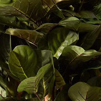 Product: Nearly Natural 6ft Fiddle Leaf Fig Artificial Tree with 6 Natural Trunks, 270 Lush Green Leaves