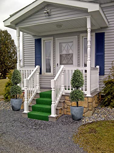 Silky Flower Store Artificial Boxwood Ball Shape Topiary Tree, Outdoor Porch Decor, 2 Pack, 4ft 3 3 Product: 4ft Boxwood Ball Shape Artificial Topiary Tree Porch Decor, Outdoor Plants 2Pack