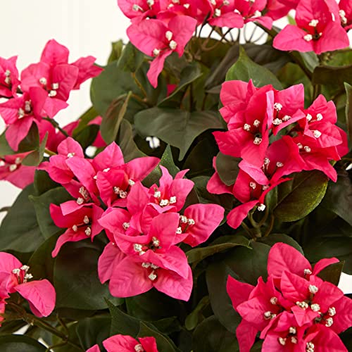 Product: Nearly Natural Bougainvillea with Vase Silk Plant
