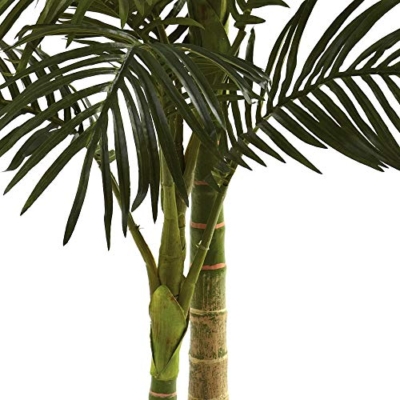 Product: Nearly Natural 5ft. Golden Cane Palm Artificial Tree, Green