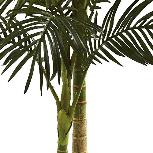 Product: Nearly Natural 5ft. Golden Cane Palm Artificial Tree, Green